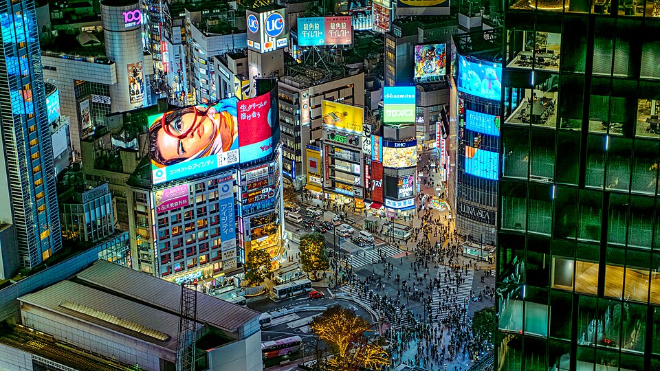 ชิบูย่า — Shibuya Crossing